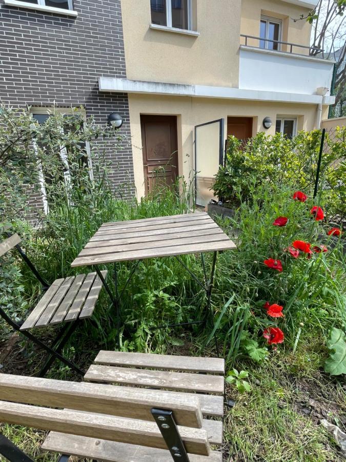 Ferienwohnung Maison Agreable Et Spacieuse Aux Portes De Paris Et Du Metro Saint-Ouen  Exterior foto